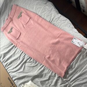 Elegant Pink Skirt